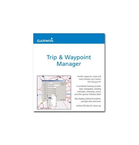 Map SourceTrip and Waypoint Manager Garmin - 1