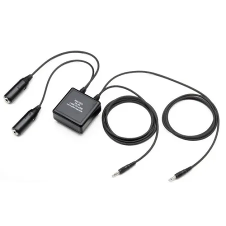 Dual Female Aviation Jack Adapter to PC Audio Jacks for airplane pilots | BAYO