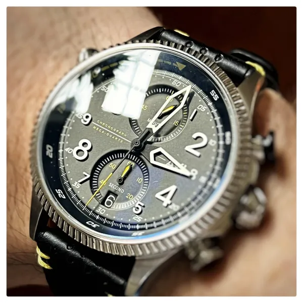 Duke Chronograph HALTON for airplane pilots | BAYO