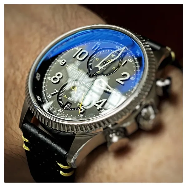 Duke Chronograph HALTON for airplane pilots | BAYO