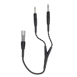 Lightspeed LEMO to dual JACK adapter for airplane pilots | BAYO