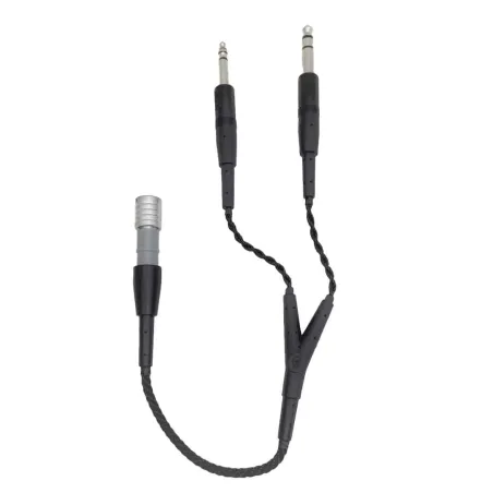 Adaptateur lightspeed LEMO vers double JACK pour pilotes d'avion | BAYO