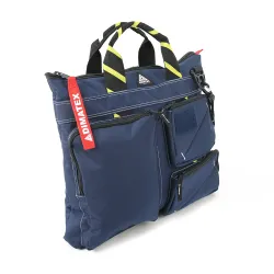 Helmet bag FURTIF NG Blue/Yellow for airplane pilots | BAYO