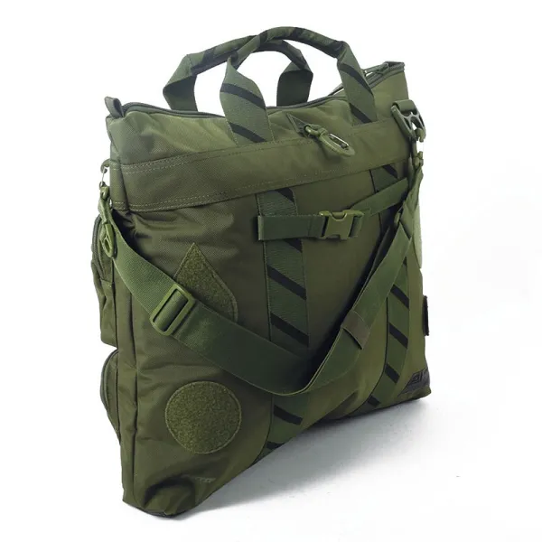 Helmet bag FURTIF NG NATO Green for airplane pilots | BAYO