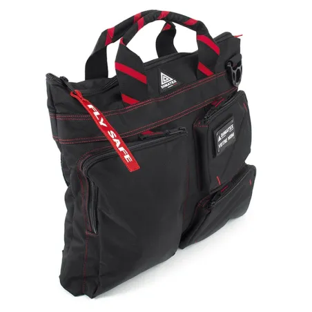 Helmet bag FURTIF NG Black/Red for airplane pilots | BAYO