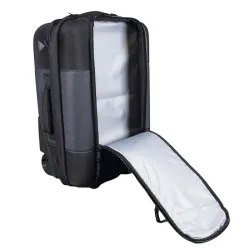 CABINS Full black suitcase for airplane pilots | BAYO