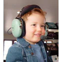 David Clark H10-13 Y headset (child model) for airplane pilots | BAYO