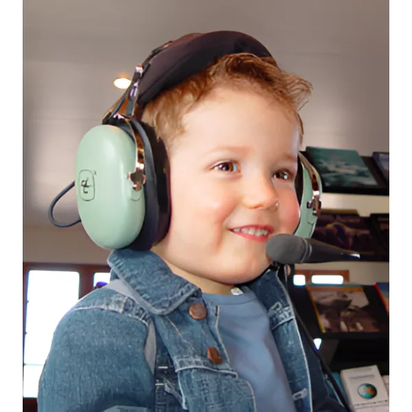 David Clark H10-13 Y headset (child model) for airplane pilots | BAYO