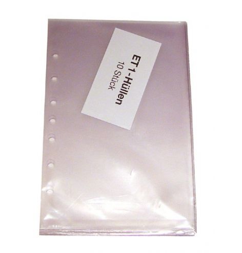 Lot de pochettes transparentes pour log de nav / cartes VAC  - 1