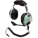 Casque d'aviation David Clark C130J ENC - Communications Claires pour Transport Militaire
