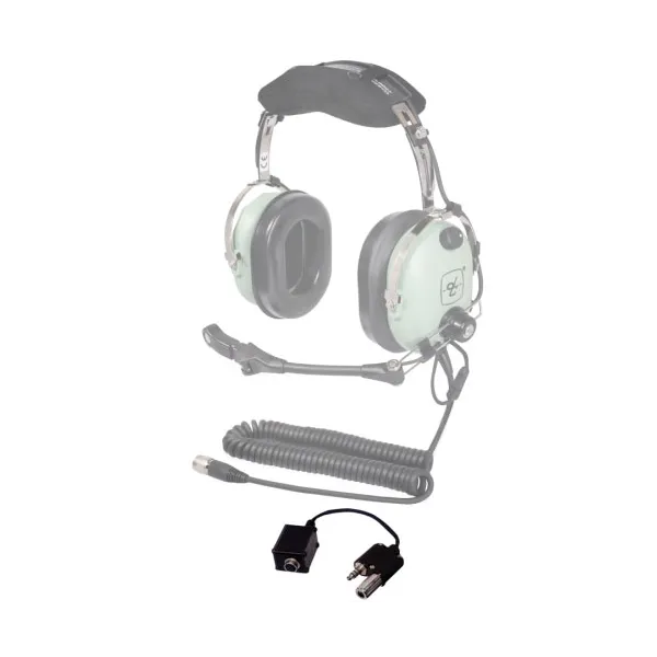 Adapter Cable for C130 (for David Clark ENC Headset) for airplane pilots | BAYO