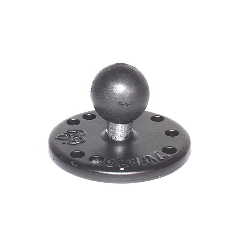 Base Ronde Avec Boule B (Standard) Diametre 2,5 Cm (1")