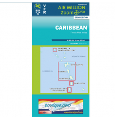 Carte VFR AIRMILLION Caribbean