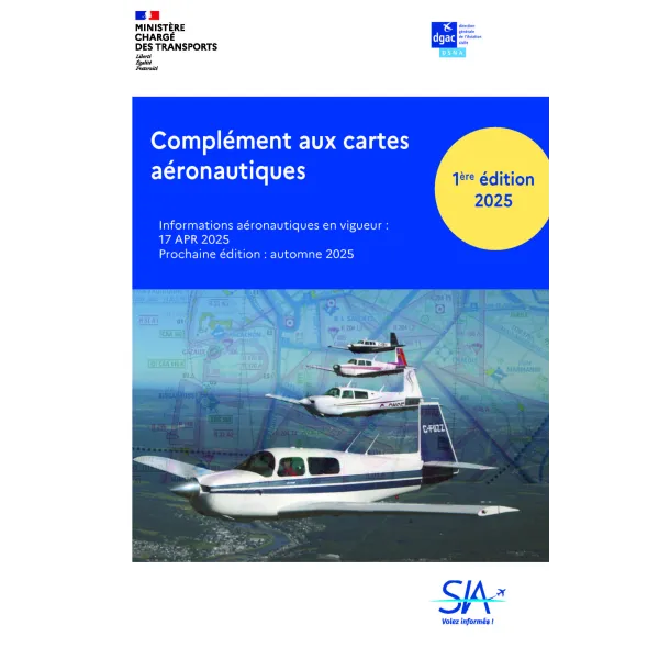 Supplement to VFR SIA Aeronautical Charts for airplane pilots | BAYO