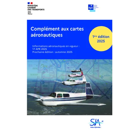 Supplement to VFR SIA Aeronautical Charts for airplane pilots | BAYO