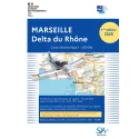 VFR SIA Chart Marseille Rhône Delta 1:250,000 for airplane pilots | BAYO