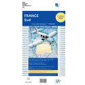 Carte VFR SIA Sud de la France au forma t 1:1 000 000 édition 2025