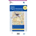 Carte plastifiée VFR SIA Région Parisienne au format 1:250000 édition 2025