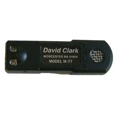 Microphone David Clark, ELEC M-77 |09168P-35 pour pilotes d'avion | BAYO