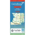 CartaBossy Regional VFR Aeronautical Charts, Scale 1:500,000