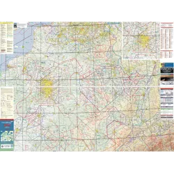 Carte aéronautique VFR CartaBossy régionales Echelle 1 : 500 000
