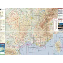 CartaBossy Regional VFR Aeronautical Charts, Scale 1:500,000