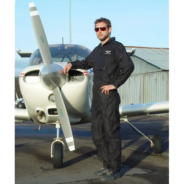 CWU-27 adult flight suit black for airplane pilots | BAYO