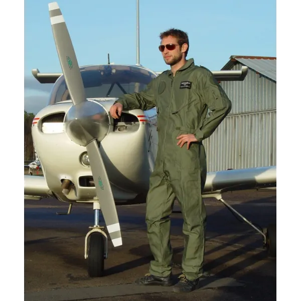 CWU-27 adult flight suit army green for airplane pilots | BAYO