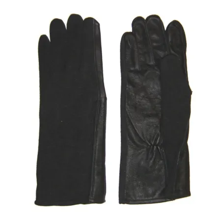 Pilot gloves in Nomex - black for airplane pilots | BAYO