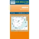 Carte VFR AIRMILLION Iberia Espagne et Portugal 2026 Echelle de 1 1000000