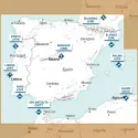 Carte ouverte VFR AIRMILLION Iberia Espagne et Portugal 2026 Echelle de 1 1000000