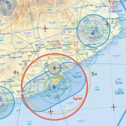 map et carte VFR AIRMILLION Iberia Espagne et Portugal 2026 Echelle de 1 1000000
