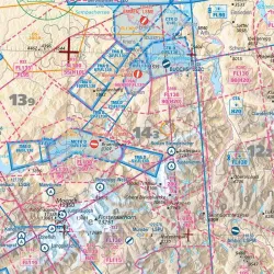 AIRMILLION VFR Open Map and Chart The Alps 2026 Scale 1:500,000