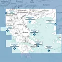 Carte ouverte VFR AIRMILLION Nord de la Grèce 2026 Echelle de 1 500000
