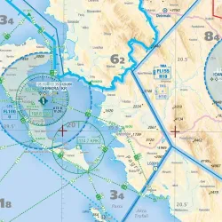AIRMILLION VFR Open Map and Chart Northern Greece 2026 Scale 1:500,000