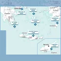 Carte ouverte VFR AIRMILLION Sud de la Grèce 2026 Echelle de 1 500000