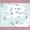 Open AIRMILLION VFR Chart Southern England and Wales 2026 Scale 1:500,000