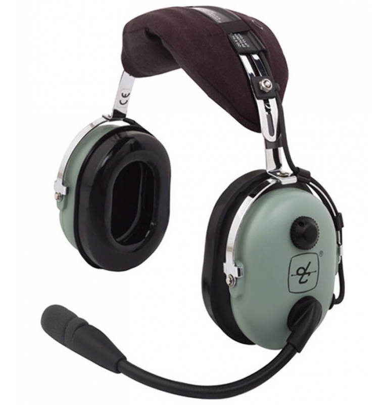 Casque David Clark H10-13.4 : double jacks aviation - passif - câble droit Casque David Clark H10-13.4 : double jacks aviation - passif - câble droit