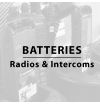 Batteries - Radios & Intercoms