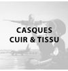 Casques Cuir Et Tissu