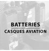 Batteries - Casques aviation