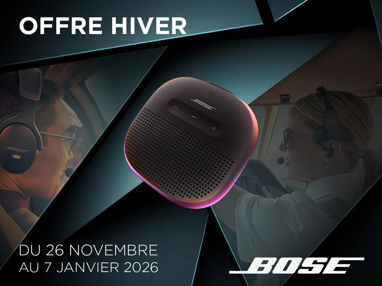 Offre hiver Bose Aviation