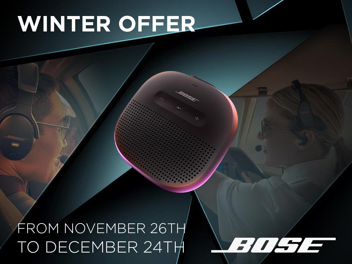 Winter offer Bose aviation