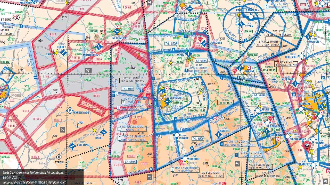 les zones aériennes