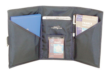 Pochette porte documents 3 volets Navy Blue