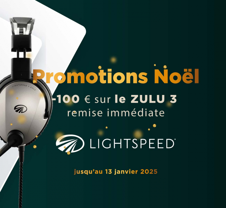Offrez-vous l’excellence audio avec 100 € de réduction sur le Lightspeed Zulu 3 !