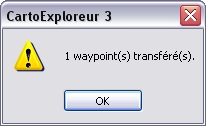 transfert effectué