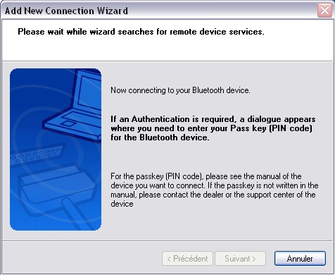 Configuration antenne bluetooth GPS