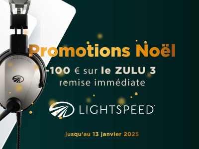 Offrez-vous l’excellence audio avec 100 € de réduction sur le Lightspeed Zulu 3