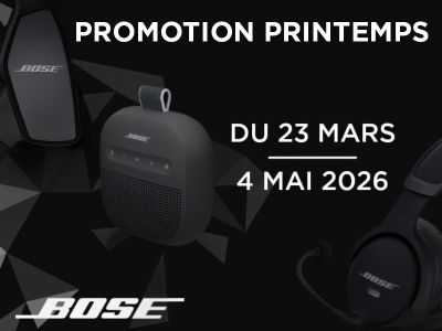 Une promotion Bose pour le début des jours ensoleillés